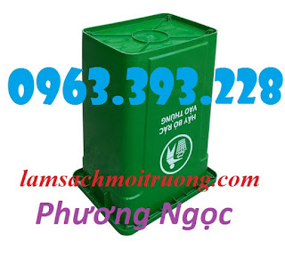 Thùng rác 90 Lít nắp kín, thùng rác nhựa HDPE, thùng rác công nghiệp 1480410715_thung-rac-nhua-nap-kin-90l