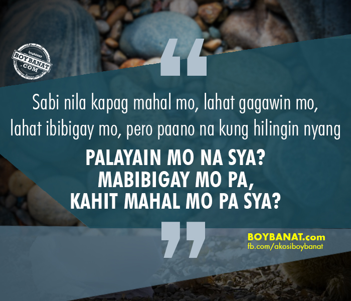 broken heart quotes for boys tagalog