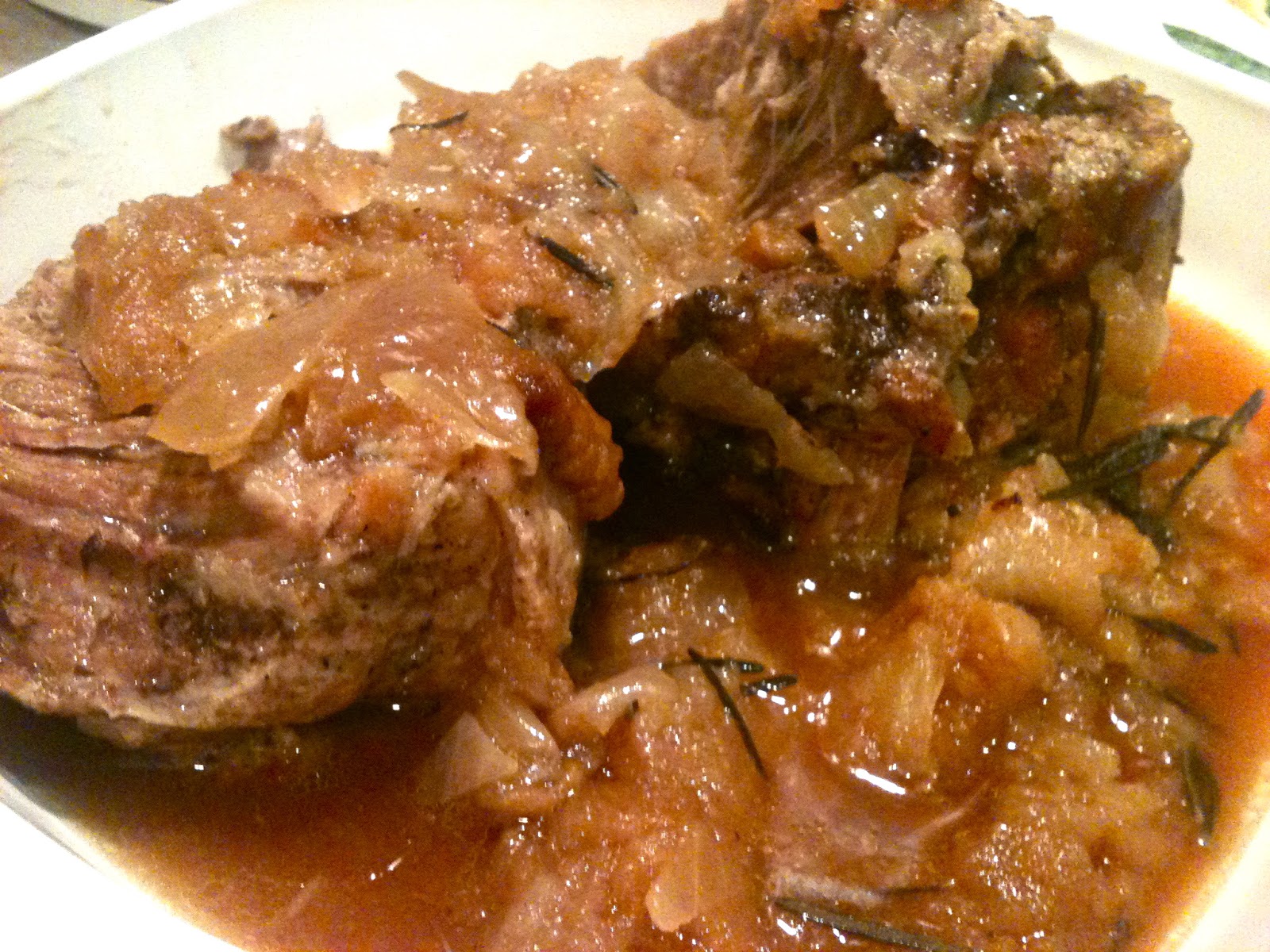 Slow Cooker Pork Roast with Apples, Rosemary, and Sage Crackerjack23