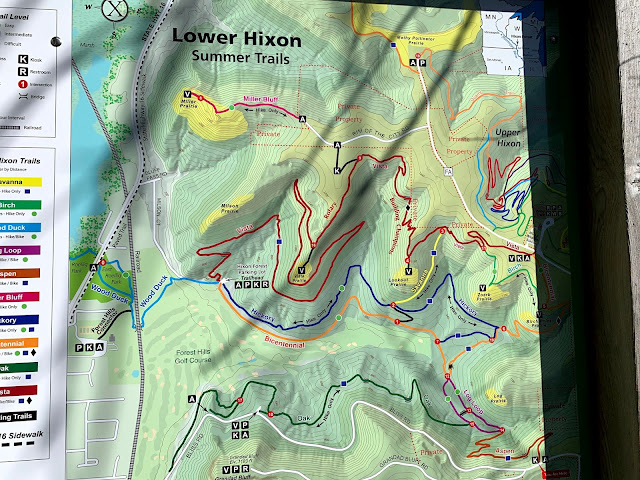 Hixon Forest Trails Map Amy S Creative Pursuits Lower Hixon Trails In Lacrosse Wisconsin