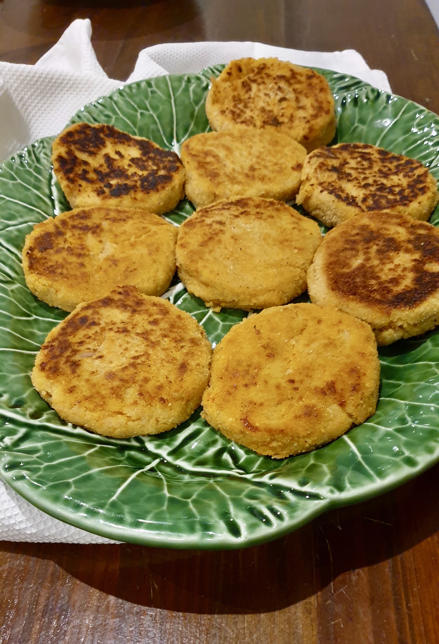 Hambúrgueres de Batata Doce e Atum