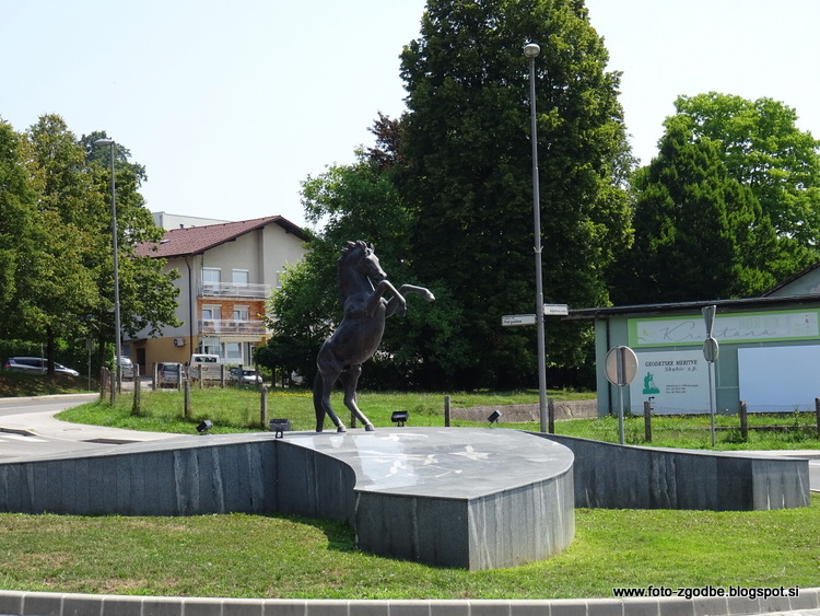 Grosuplje, krožišče Slovenija, Dolenjska