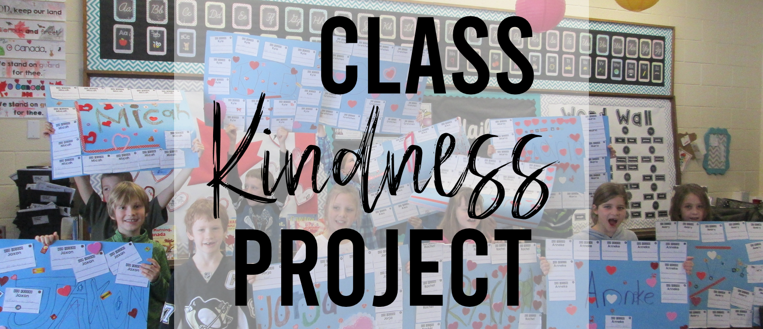 Valentine's Day Kindness Project to build classroom community