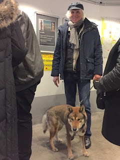 Jürgen Rogner bei der Vernissage des Landsberger Kunstautomaten