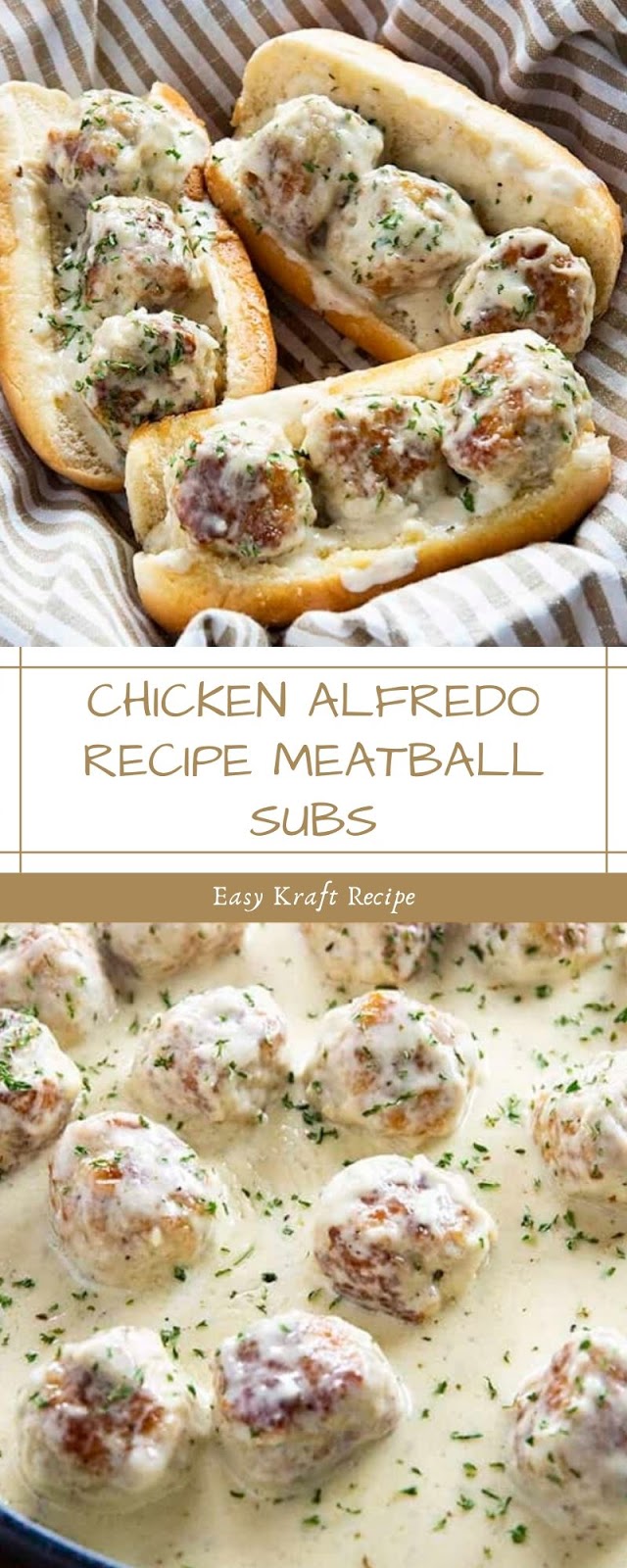 CHICKEN ALFREDO RECIPE MEATBALL SUBS Easy Kraft Recipes