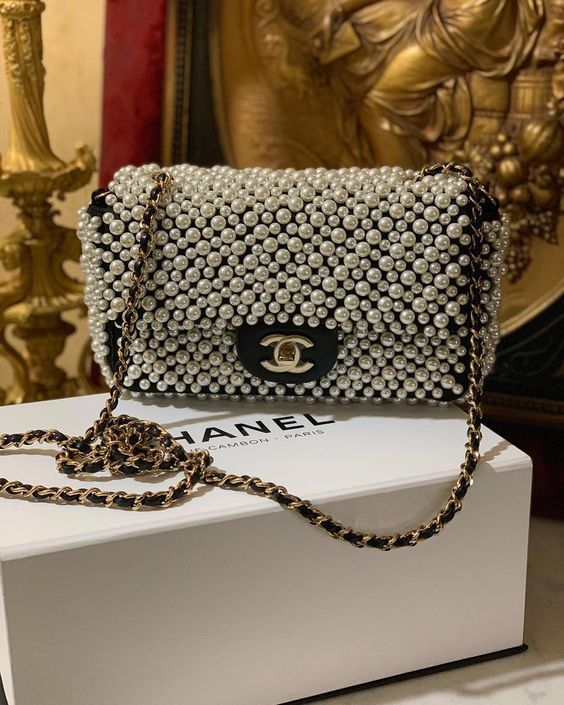 chanel pearl crush bolsa