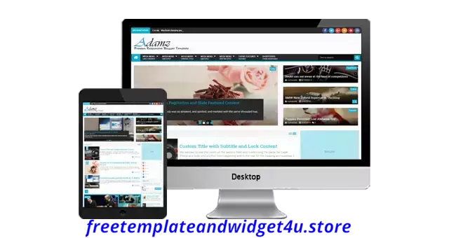 Adamz Blogger Template Free Download. Adamz v2.1 Blogger Template Free Download