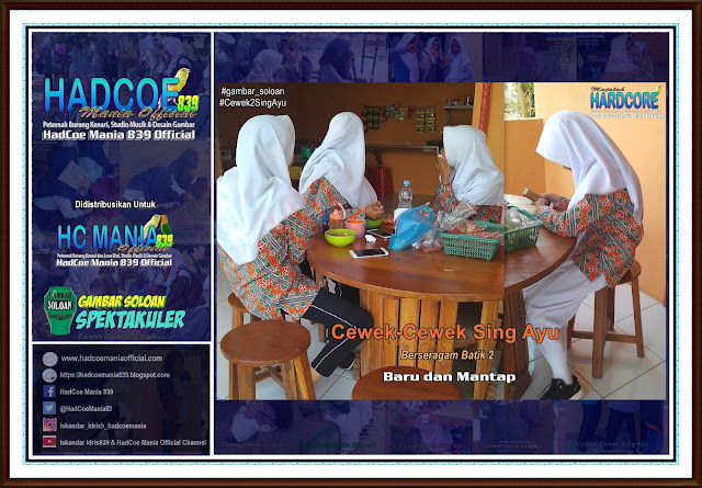 Gambar Soloan Spektakuler Terbaik - Gambar Siswa-siswi SMA Negeri 1 Ngrambe Cover Batik 2 - 7