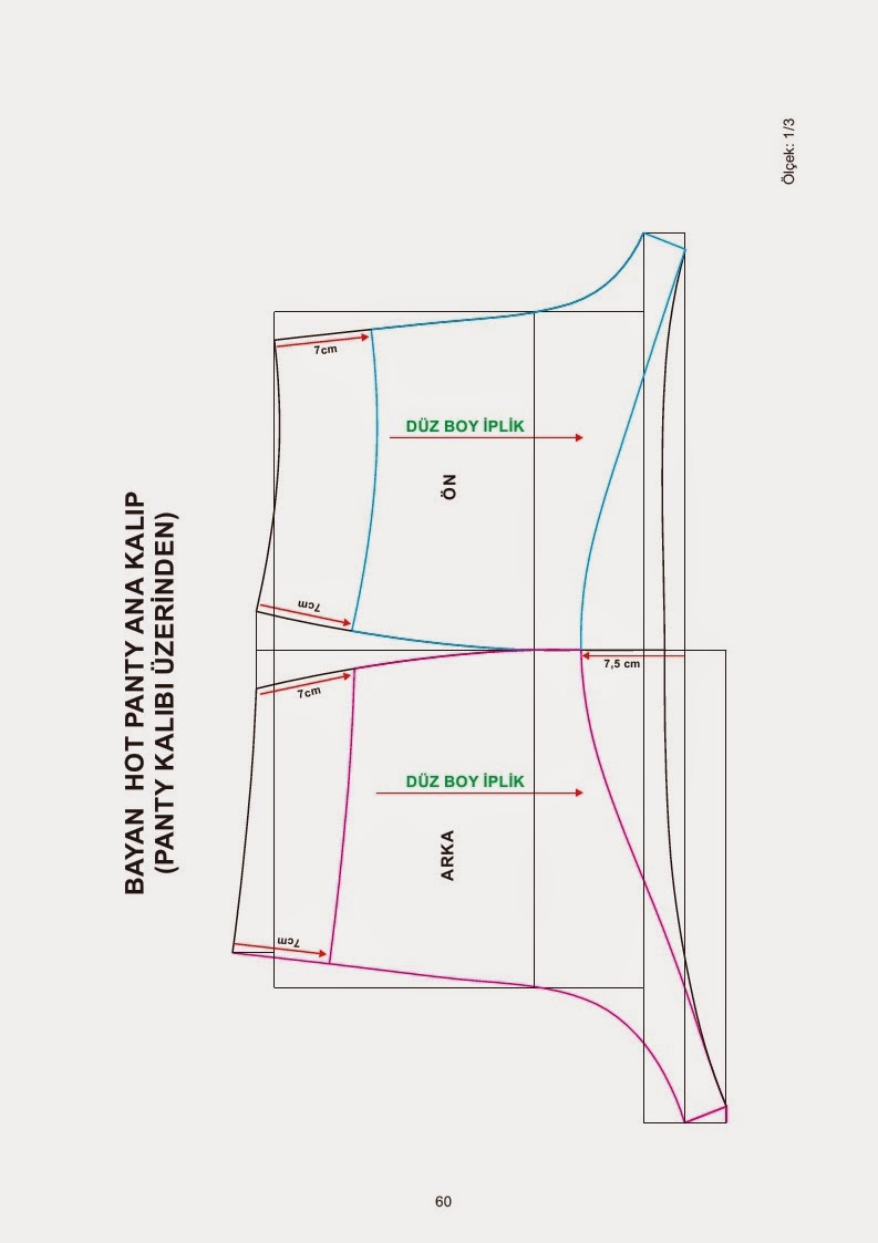 Underwear patterns book modelist kitapları