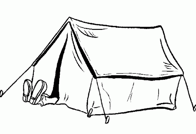 Top 10 Camping Stock Illustrations Coloring Pages