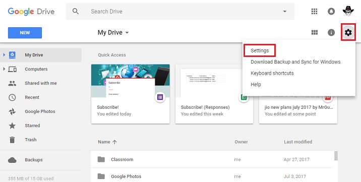 google drive quick access disable google drive quick access disable