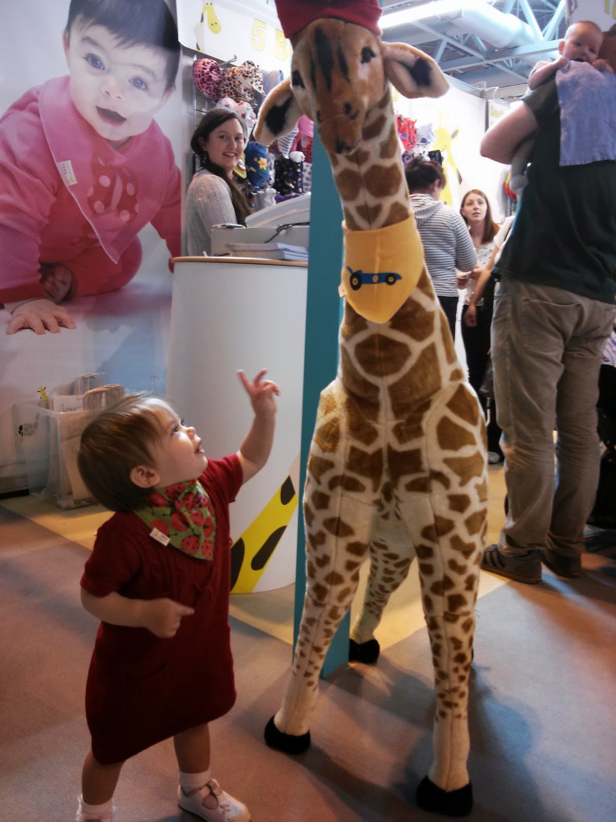 Youngest with Funky Giraffe