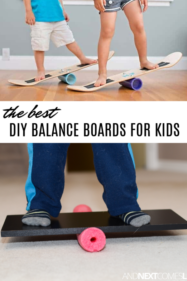 5 DIY Balance Boards for Kids {That You Can Actually Make} And Next