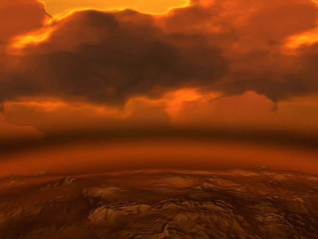 Атмосфера Венеры в сотню раз плотнее земной, и небольшой пузырь с водородом или метаном позволит растению парить на нужной высоте