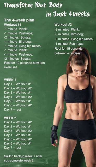 Fitness Workout Plans to Transform Your Body in 1 Month