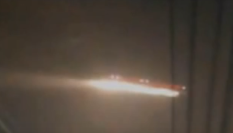 Scott Kelly tweeted an image of a UFO from space. Scott Kelly tweeted an image of a UFO from space.