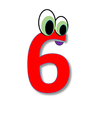 Numbers Cliparts, Number 6 Clipart