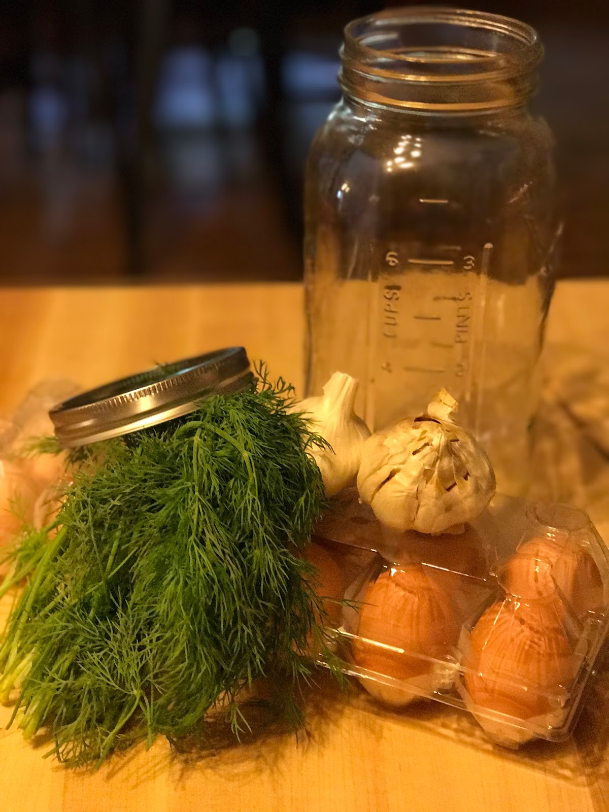 Fermentation Day Fermented Eggs