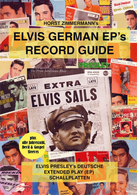 GrazieElvis Elvis Presley Official Fan Club LIBRO ELVIS GERMAN EP