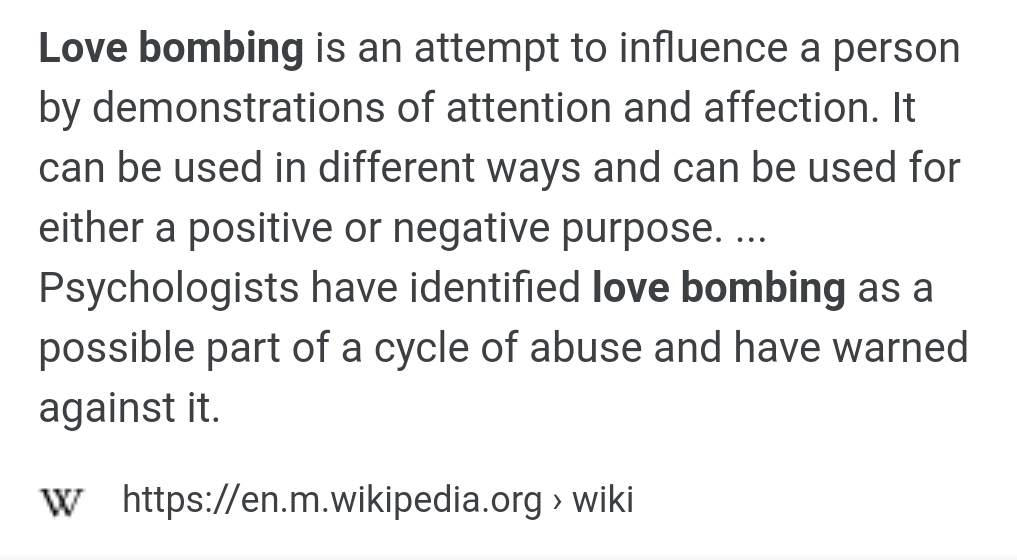 Feeling Lost Love bombed by a functioning alcoholic