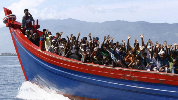 rohingya boats migrants