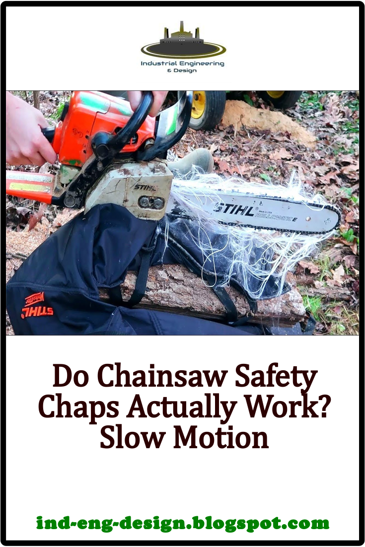 Do Chainsaw Safety Chaps Actually Work? Slow Motion MagOne 2016