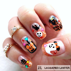disney nail nails halloween designs themed easy inspired cinderella toe lacqueredlawyer clear nailart lawyer