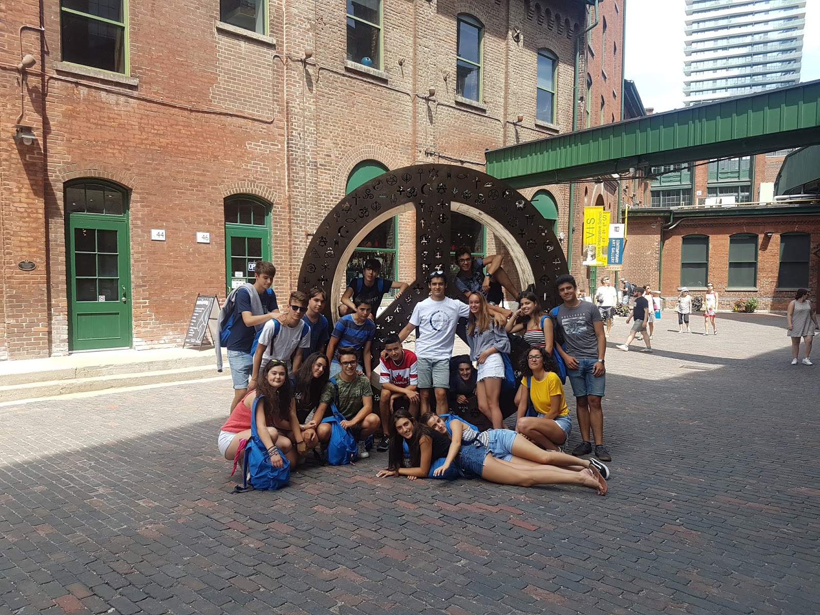 I'm having a blast in Toronto! Exploring the Distillery District I'm having a blast in Toronto! Exploring the Distillery District