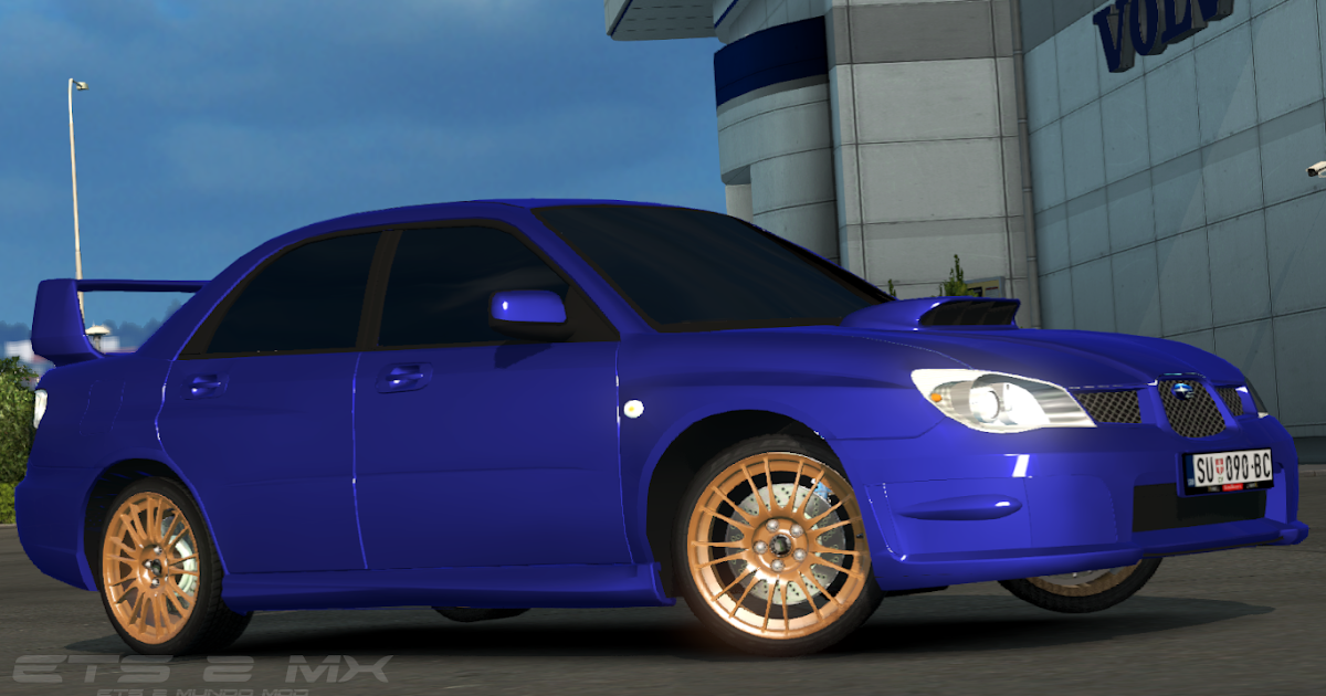 (Auto ETS 2) Subaru (Versión 2.0) - ETS 2 Mundo Mod