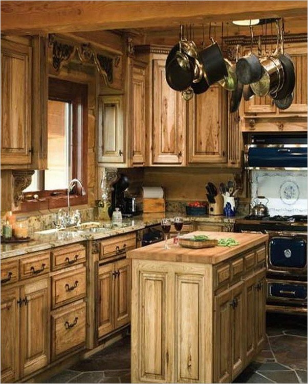 Distressed Kitchen Cabinets2 