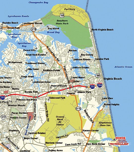 Virginia Beach Map Free Printable Maps Virginia Beach Map Free Printable Maps