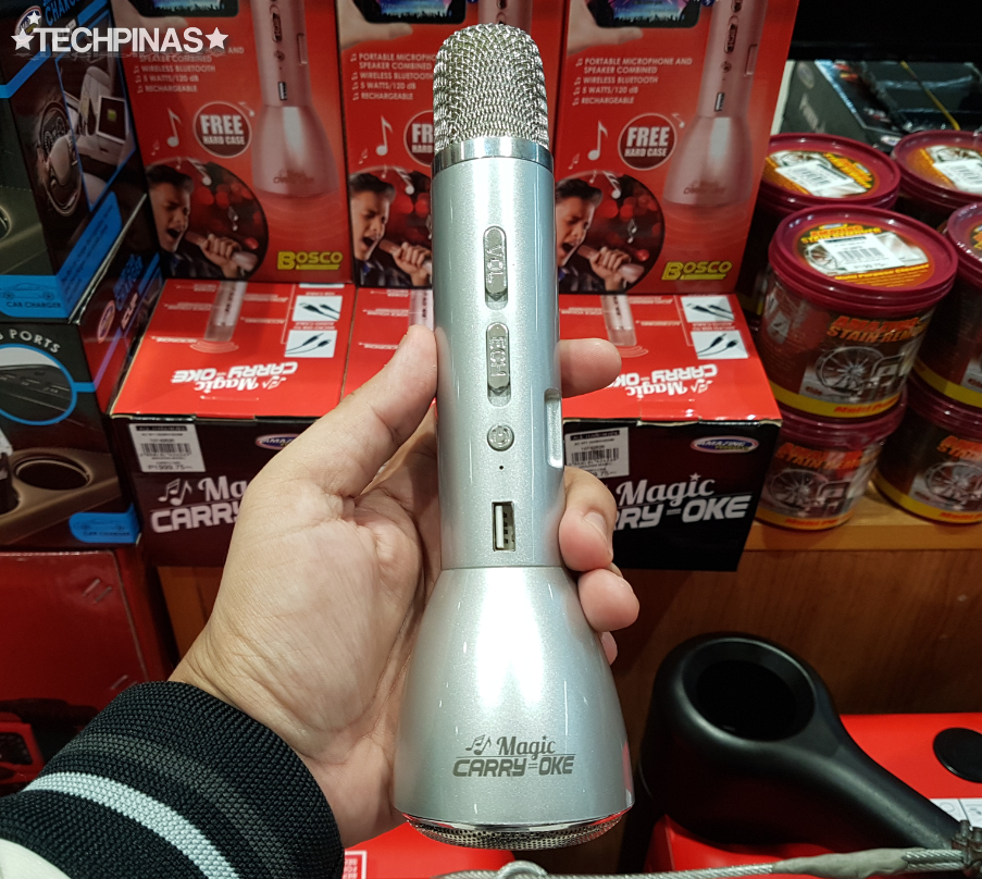 Magic CarryOke Price and Quick Demo Karaoke Microphone and Bluetooth