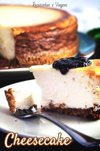Cheesecaka, receita da tradicional sobremesa americana