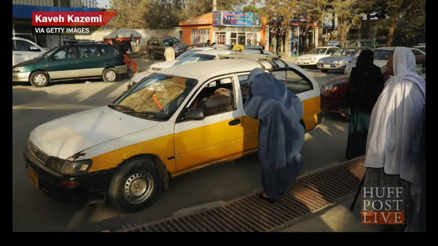 Taxi v Kábulu, Afghanistan