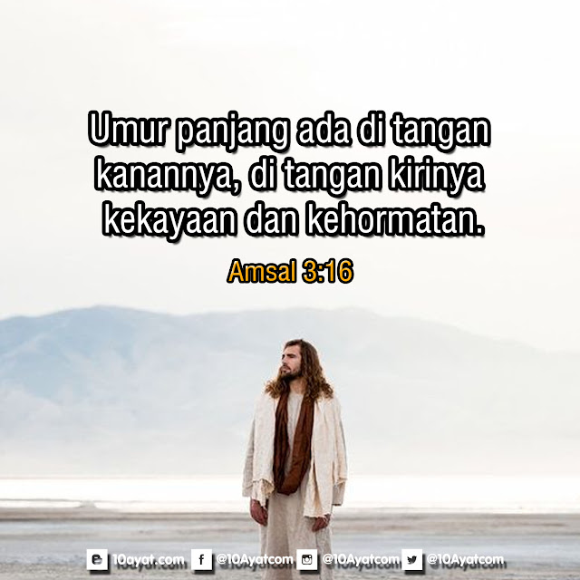 Amsal 3 16