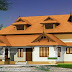 3 bedroom traditional home front view