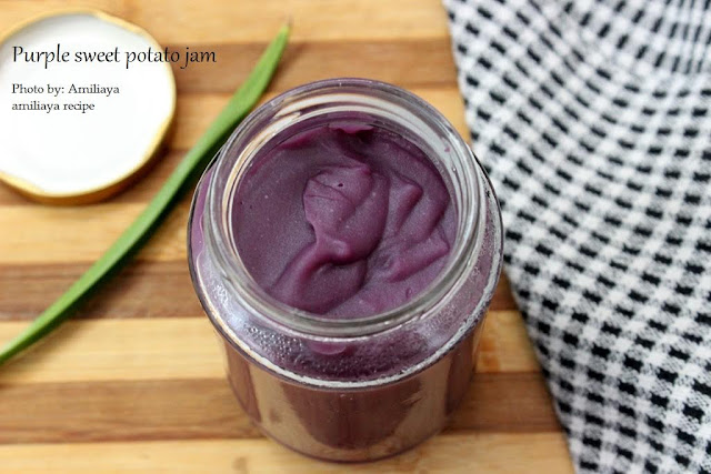 Purple sweet potato jam
