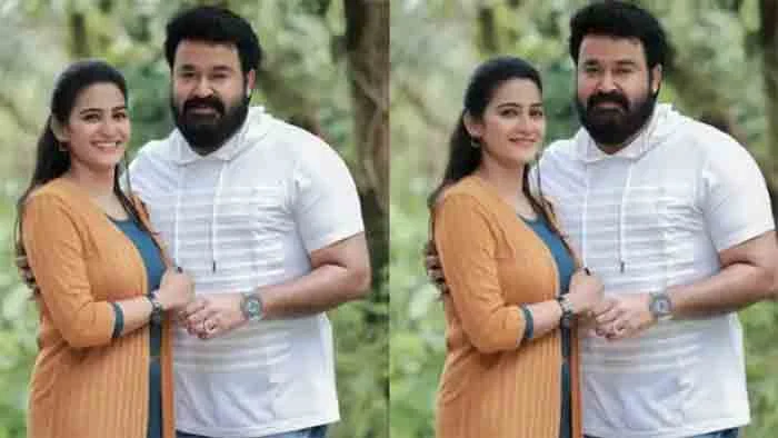 News, Kochi, Malayalees, Film, Actor, Mohanlal, Actress, Photo, Social Media, Actress Atithi Ravi shares the picture with Lalettan on social media.