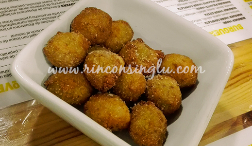 Olivas rebozadas Cal Marius sin gluten en Cal Marius