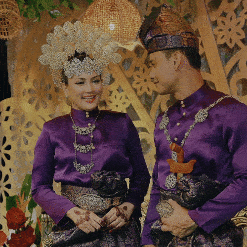 Foto & Video : Sekitar Majlis Berinai Fasha Sandha Dan Aidil