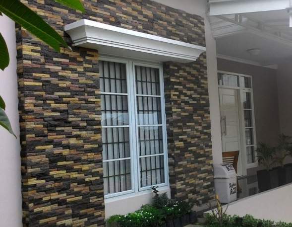 11+ Bentuk Tiang Teras Rumah Minimalis Batu Alam Modern | Rumah Minimalis