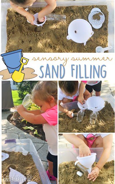 Spice up your sand table or sand filled sensory bin with these 10 play ideas. Perfect activities for summer tot school, preschool, or kindergarten!