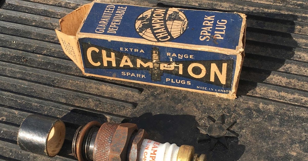 Progress is fine, but it's gone on for too long. Champion spark plug