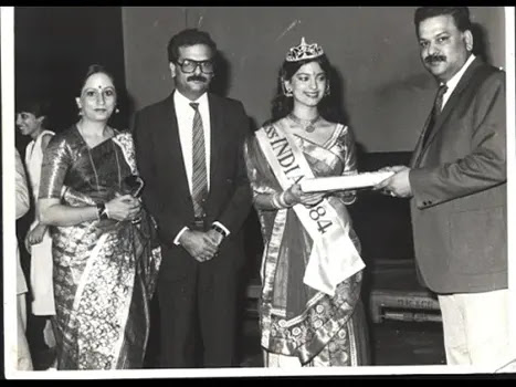 Juhi Chawla Miss India 1984