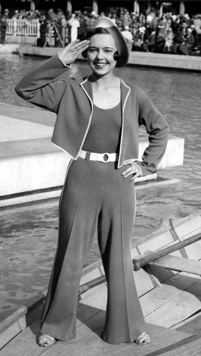 30 Best Photos of Women Wearing Trousers in the 1930s Vintage Everyday