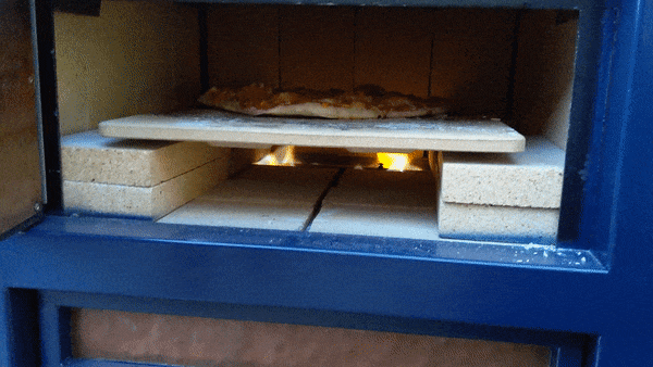 Our homemade pizza oven