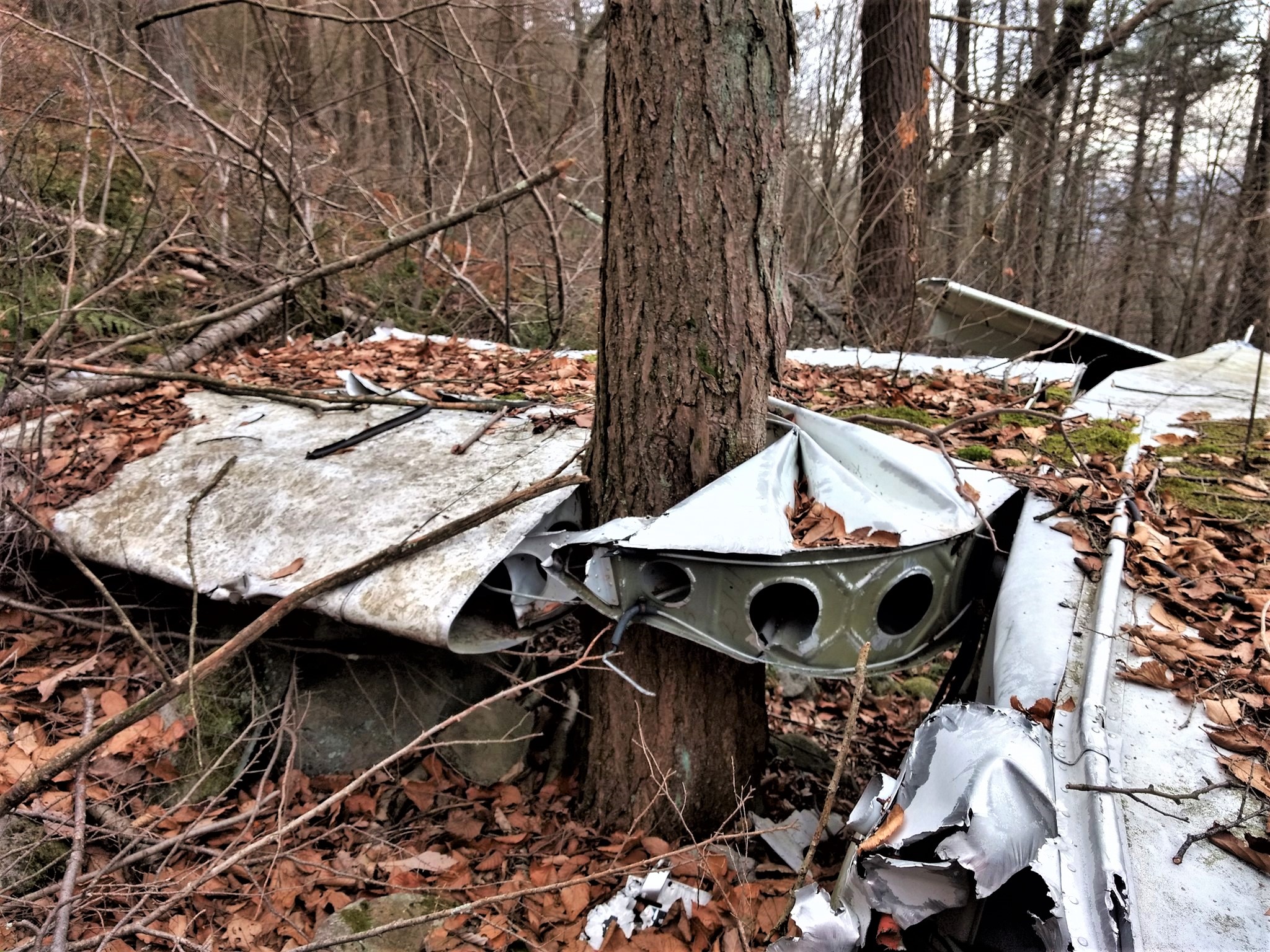 Central Pennsylvania History: Bald Eagle Mountain Crash Site (Clinton