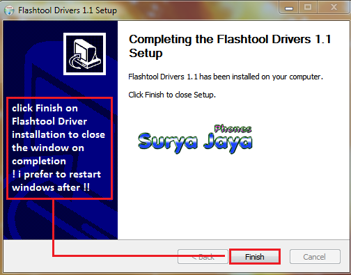 Flashtool Drivers 1.0.2 Setup