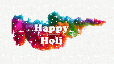 [15+] Happy Holi GIF Wishes : Animated Wishes : Colorful Messages