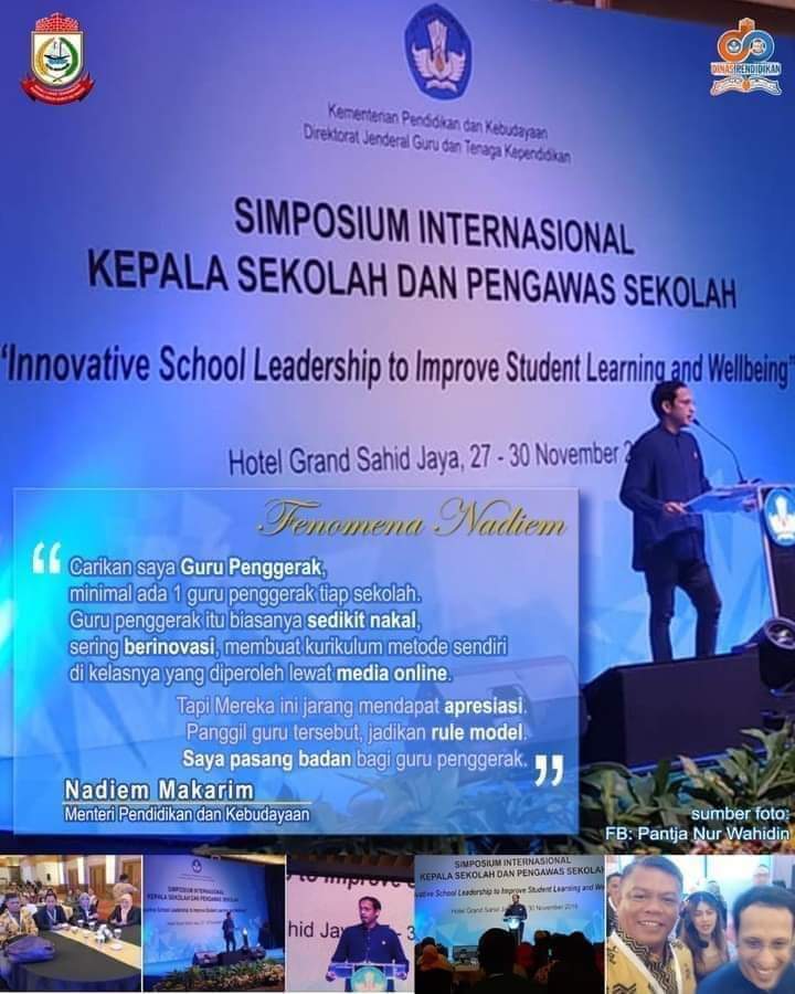 Menunggu Aksi Nadiem Makarim Di Dunia Pendidikan Moankara